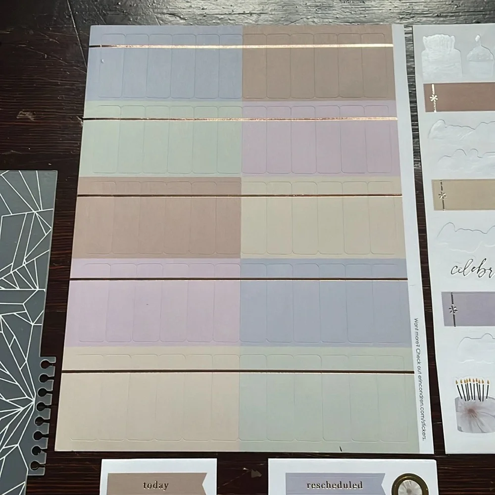 Erin Condren Bundle of Sticker Sheet perfect for Journals/Planners/Calendars
